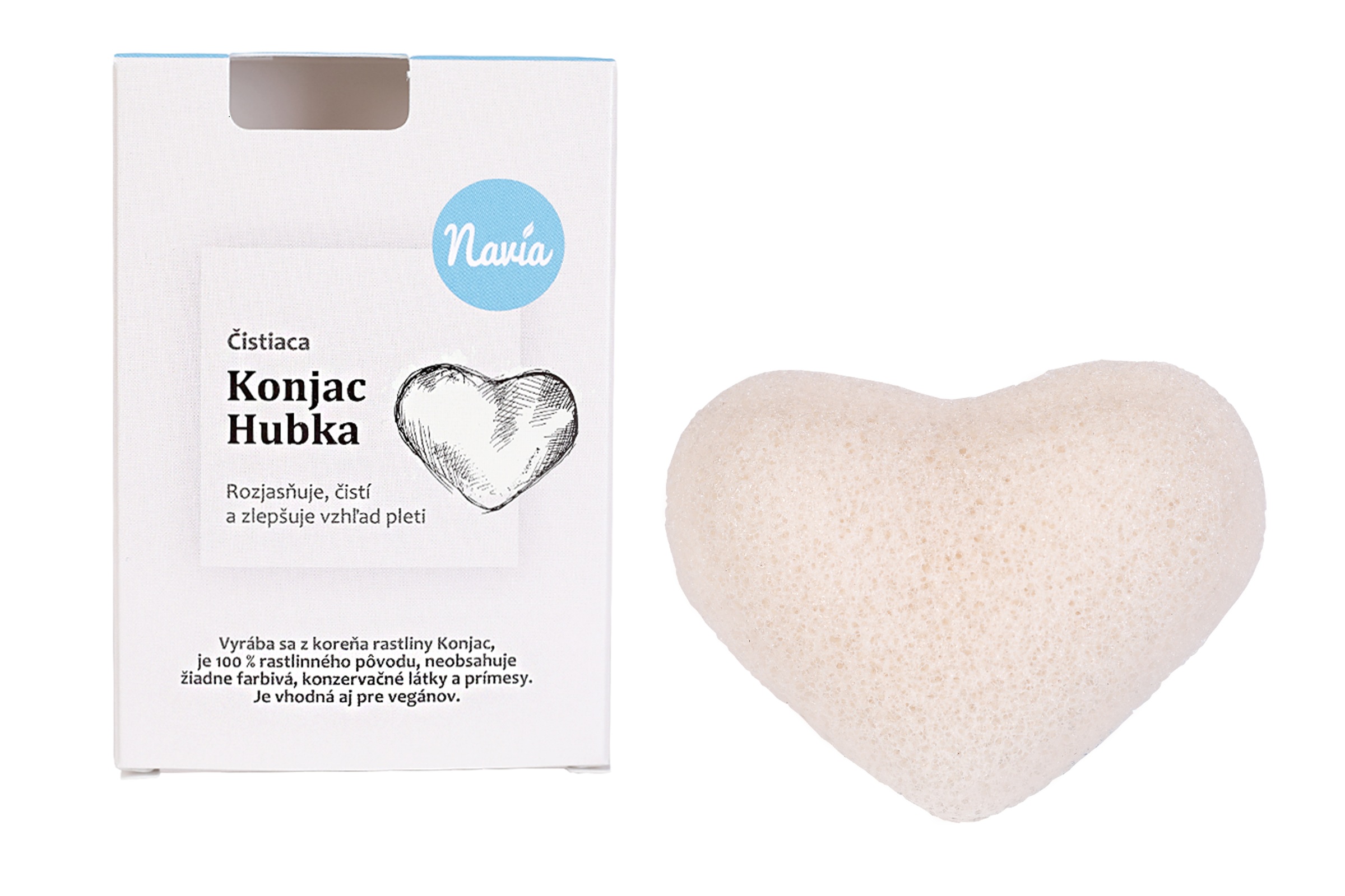 Kvitok konjak houbička 1 ks