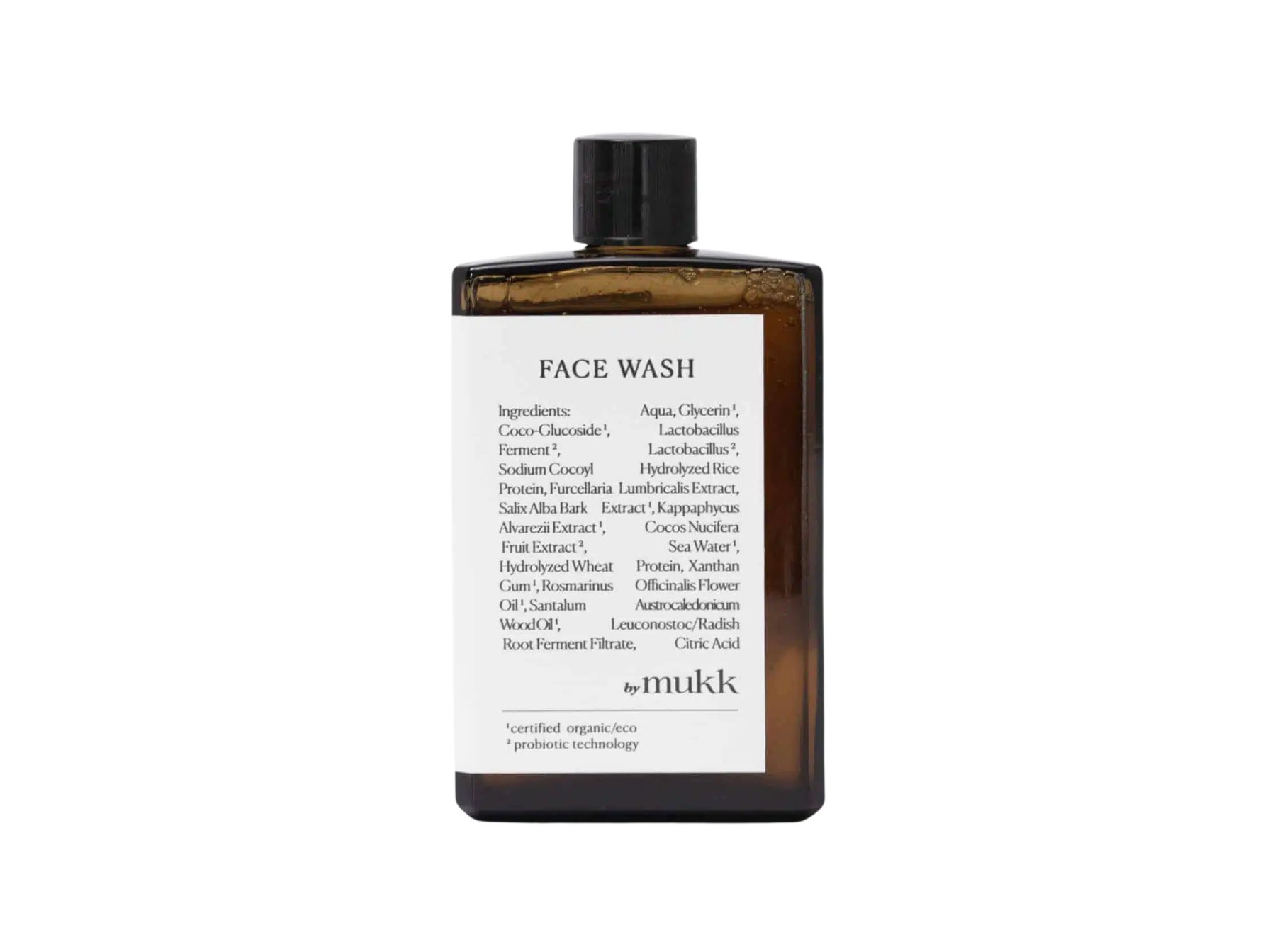By Mukk čisticí gel na obličej Face Wash 100 ml