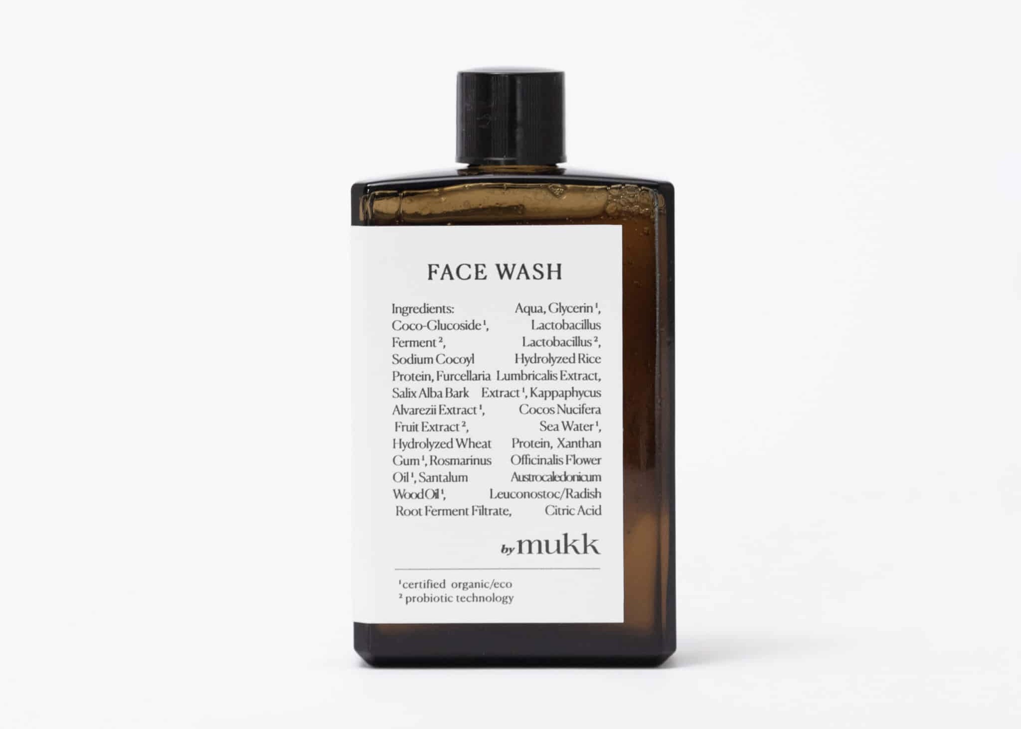 By Mukk čisticí gel na obličej Face Wash 100 ml