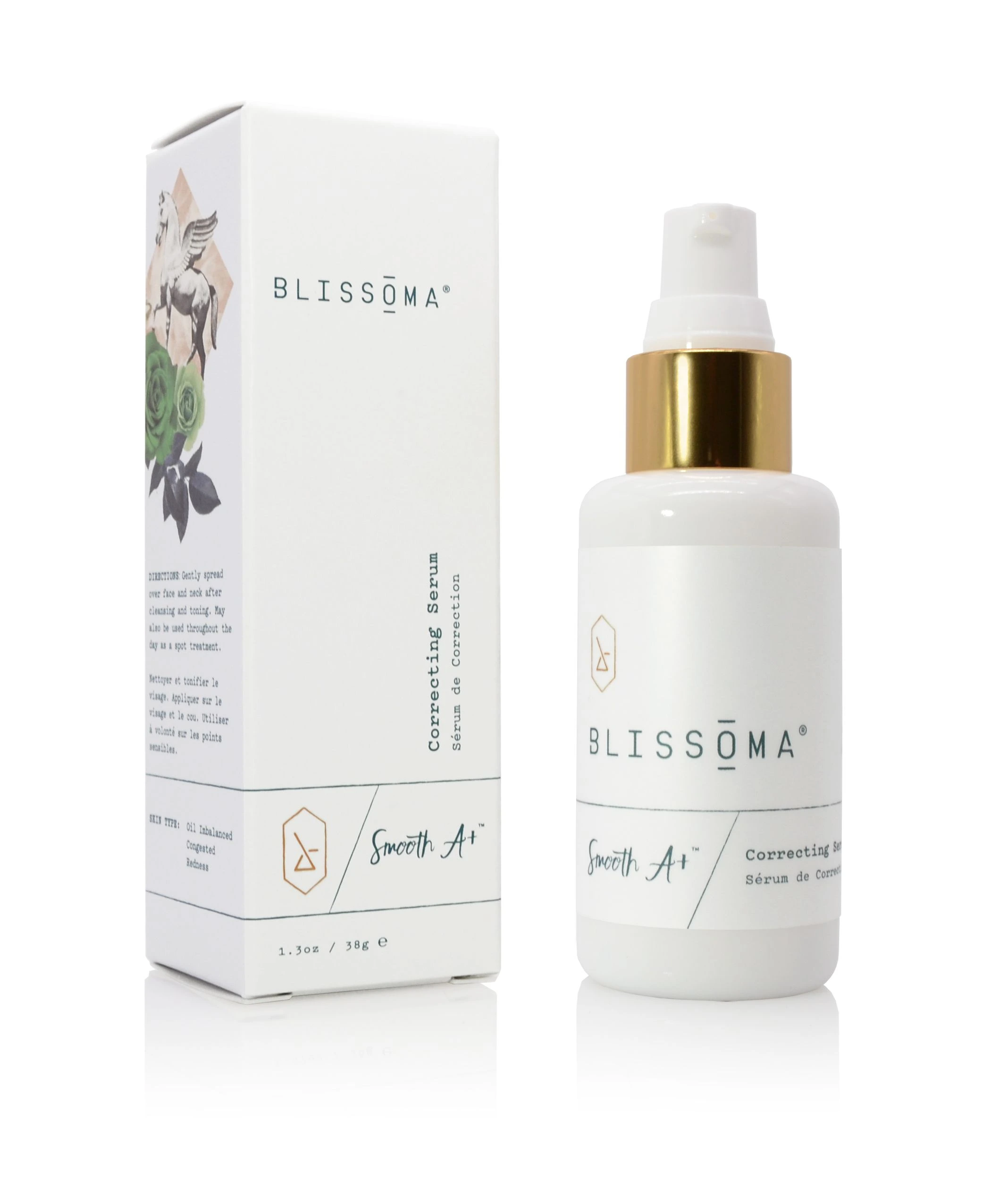 Blissoma opravné pleťové sérum SMOOTH A+ 38 ml