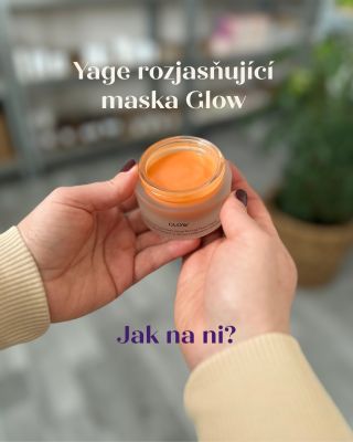 Rozjasňující maska Glow od YAGE – tento oranžový poklad plný astaxanthinu jste si v poslední době zamilovaly. 🧡 A protože...