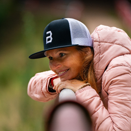 BOSA Trucker black:white snapback