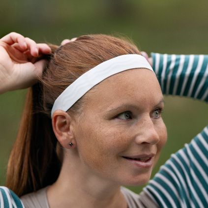 BOSA Grip Pure2 white headbands