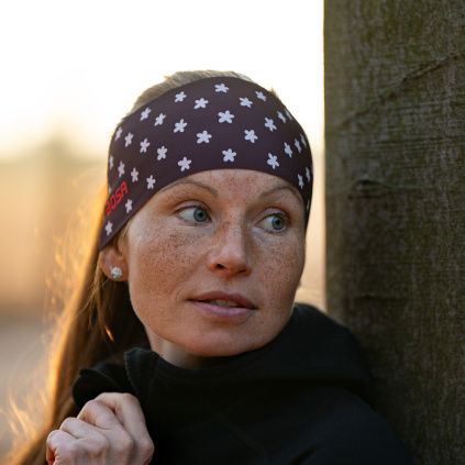 Bosa Chilly Clover bordo headband2 web