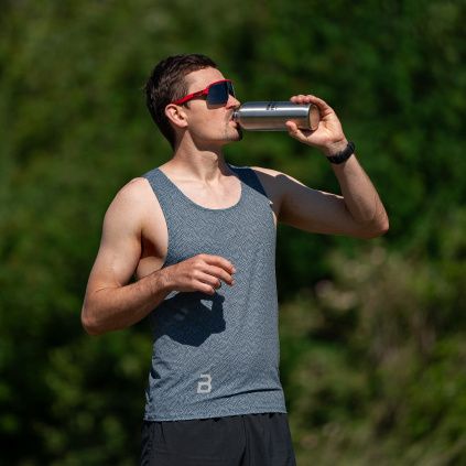 BOSA Endurance Tank top Contour line dark web