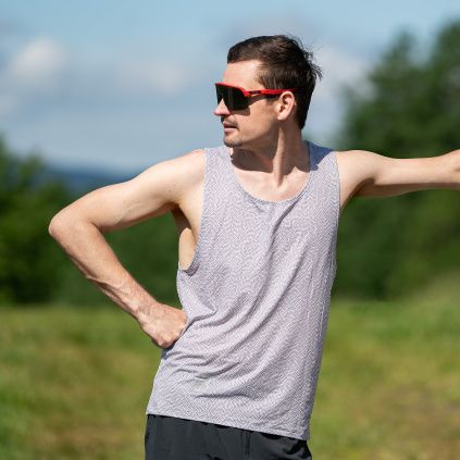 BOSA Endurance Tank top Contour line light web