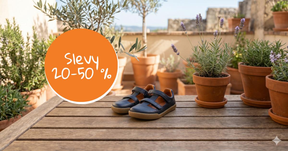 Sandály ve výprodeji