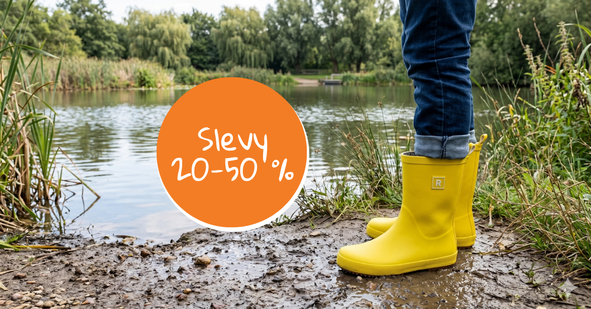 gumáky ve výprodeji