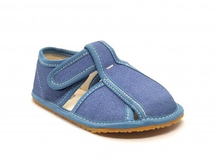 Baby Bare Shoes - Slippers Denim