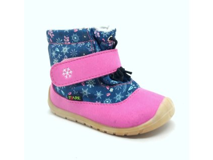 Fare Bare 5041451 - kotníkové zimní růžové