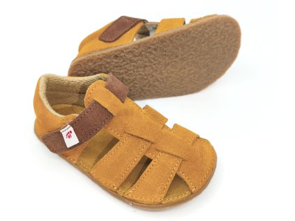 EF barefoot sandálky Beige