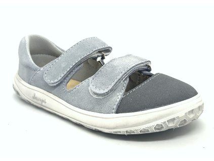 Dětské barefoot sandály Jonap B21 - šedá