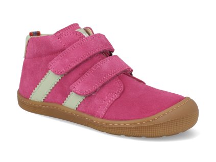 07M049.301 650 barefoot detske kotnikove boty koel david suede fuchsia 1
