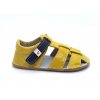 EF barefoot sandálky Žlutá