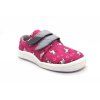 Dětské barefoot tenisky Beda BF 0001/TEX – Unicorn