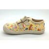 Dětské barefoot tenisky Koel Dud Textile - Bear Beige
