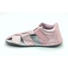 EF barefoot sandálky Pink Glitter