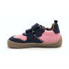 Dětské nízké barefoot boty Beda BFN 1790/GR - Blue Rose