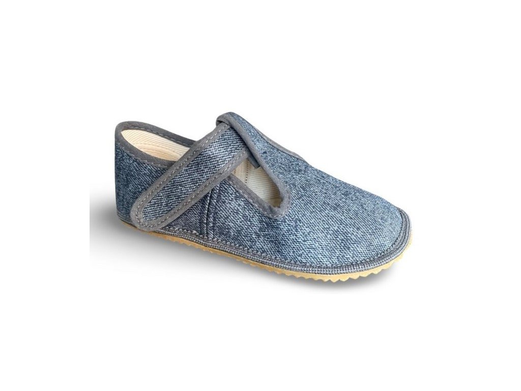 9870 1 beda barefoot prezuvky grey denim bfn 170020 w (1)