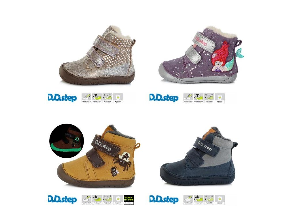 D.D. step zimní dětská obuv
