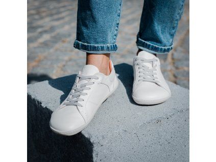 GROUNDIES BLAZE Barefoot + White Barefoot tenisky (6)