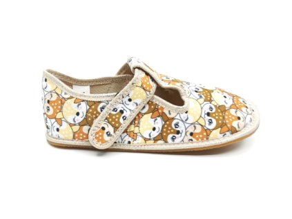 EF papuče - polozavřené 395 P