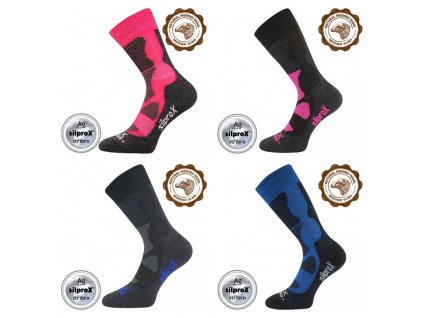 Voxx dospělácké merino ponožky Etrex