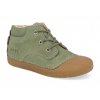 47205 09m001 121 360 barefoot detske kotnikove boty koel avery leather olive 1