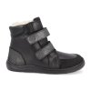 52761 8 febo w mdng blk barefoot detske zimni boty baby bare febo winter midnight black 2