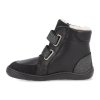 52761 10 febo w mdng blk barefoot detske zimni boty baby bare febo winter midnight black 4