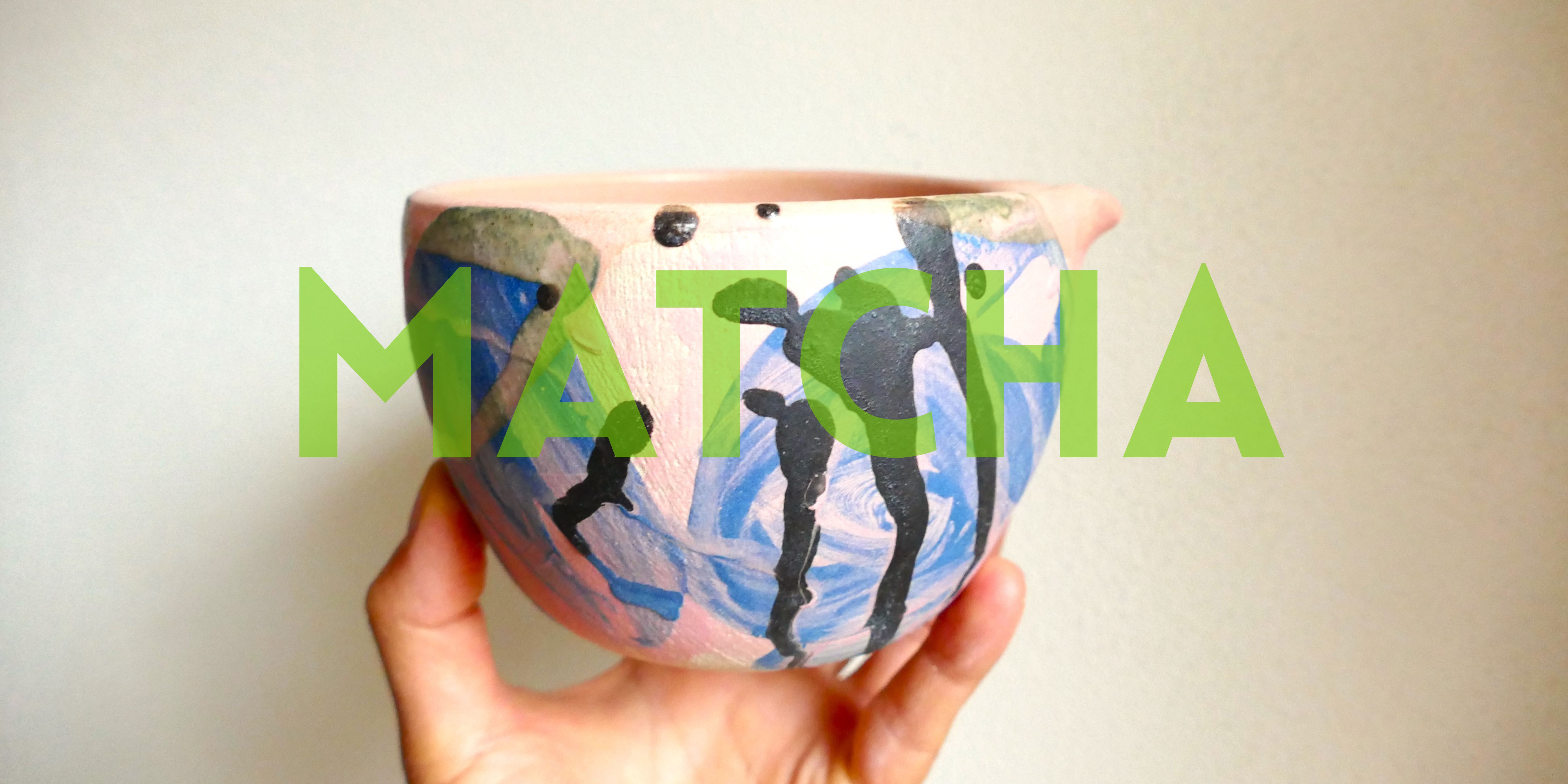 pohárek matcha
