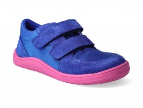 21429 1 barefoot tenisky baby bare febo sneakers navy pink 2