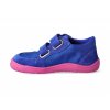 21429 3 barefoot tenisky baby bare febo sneakers navy pink 4