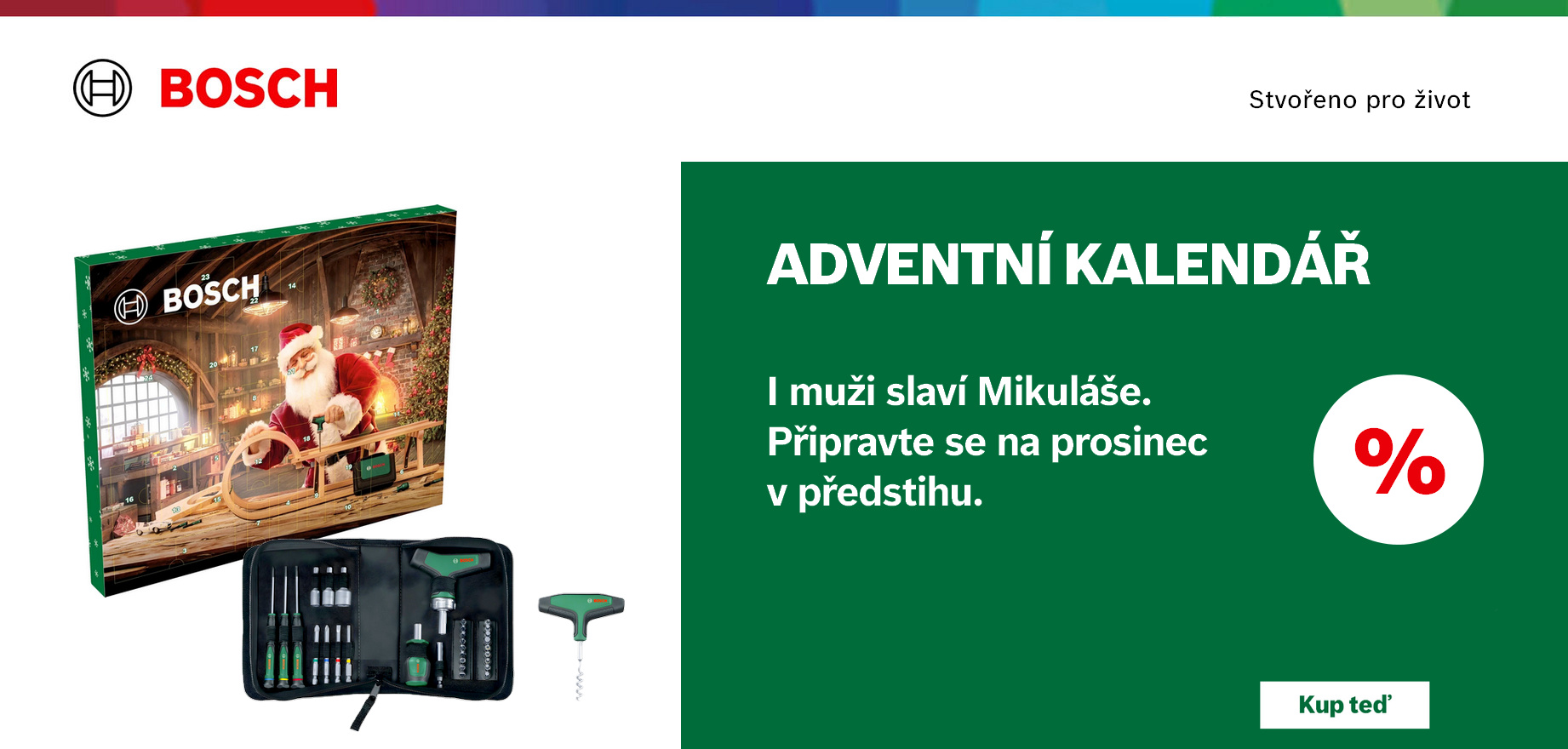 Adventní kalendář Bosch