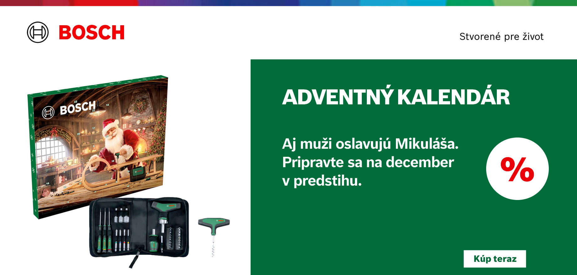 Adventný kalendár Bosch