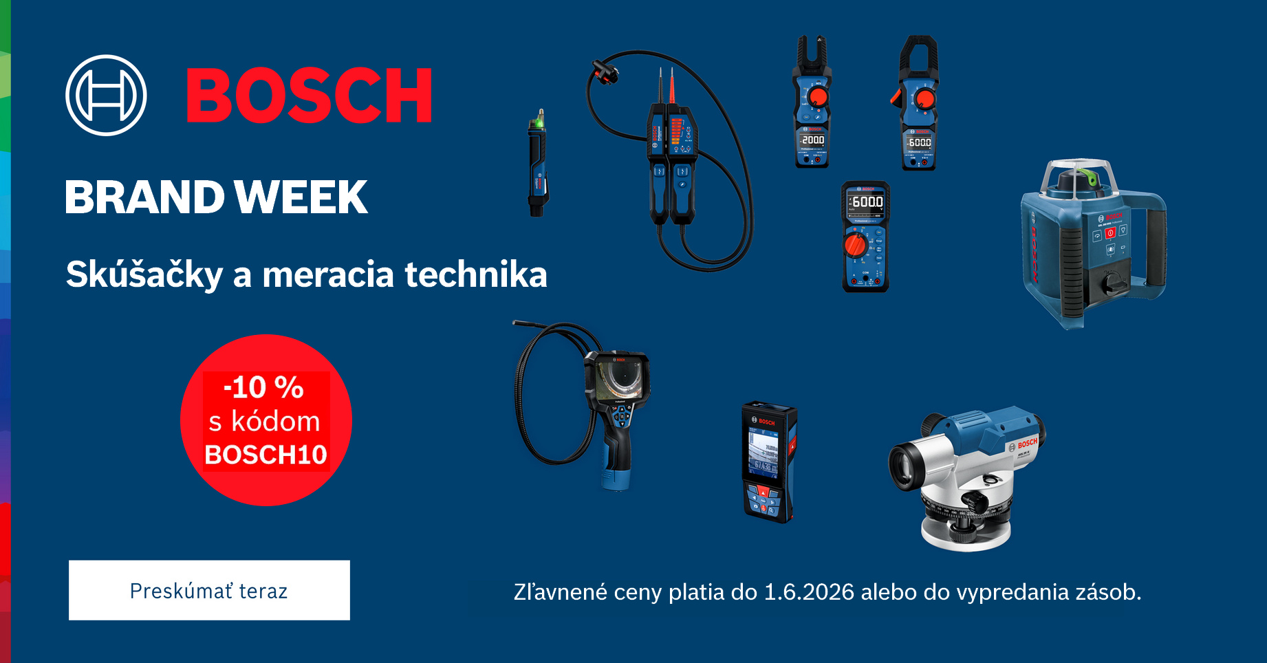 Brand Week skúšačky a meracia technika