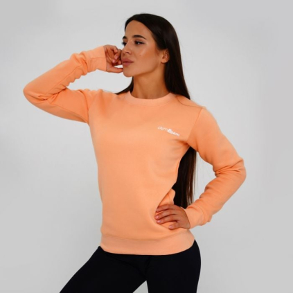 Dámska mikina Basic Jumper Powder Peach - GymBeam