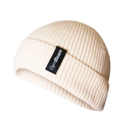 Čiapka Alpine Beanie Cream - GymBeam