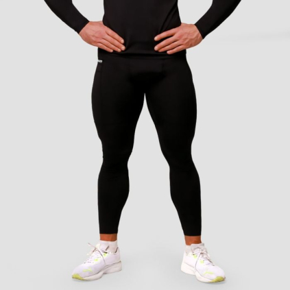Kompresné legíny Mid Black - GymBeam