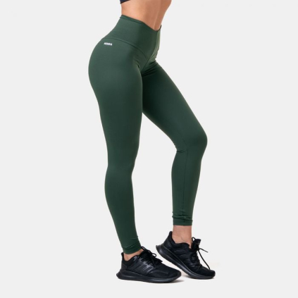 Dámske legíny Classic Hero High Waist Green – NEBBIA