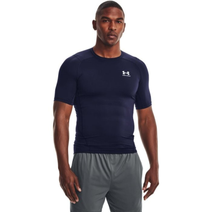Kompresné tričko HG Armour Comp SS Midnight Blue - Under Armour