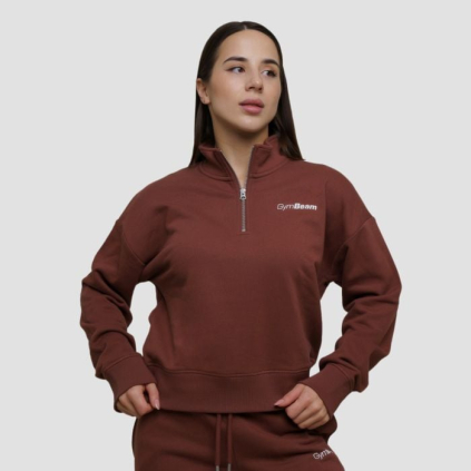 Dámska mikina 1/2 Zip Agile Root - GymBeam
