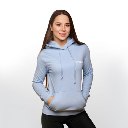 Dámska mikina PRO Hoodie Blue - GymBeam