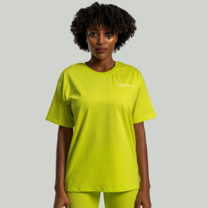 Dámske tričko Lunar Oversized Chartreuse - STRIX