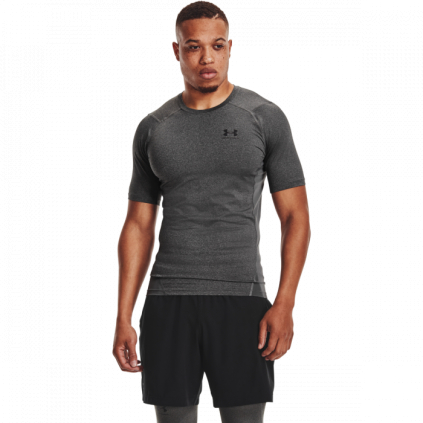 Kompresné tričko HG Armour Comp SS Grey - Under Armour