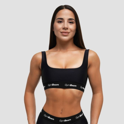 Vrchný diel plaviek Sporty Black - GymBeam