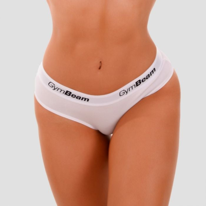 Nohavičky Briefs 3Pack White - GymBeam