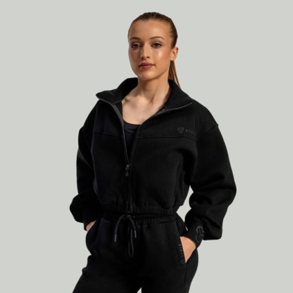 Dámska mikina Lunar Zip-Up Black - STRIX