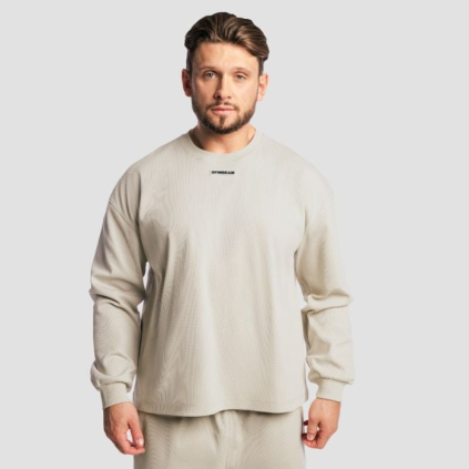 Mikina Aura Jumper Grey - GymBeam