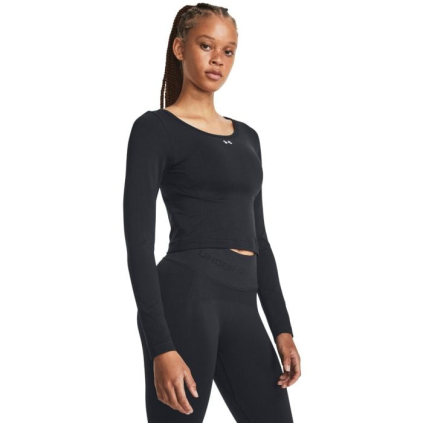 Dámske tričko Train Seamless LS Black - Under Armour